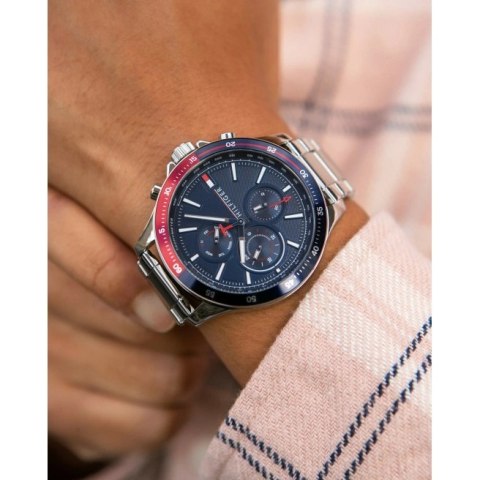 Tommy Hilfiger ZEGAREK MĘSKI TOMMY HILFIGER 1791718 BANK (zf022a)