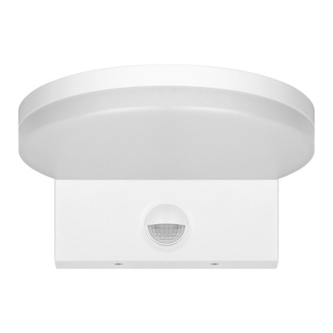 ASPEN LED 15W, oprawa ogrodowa z czujnikiem ruchu PIR, 1300lm, IP65, 4000K, biała