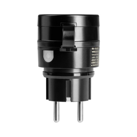 Zestaw bezprzewodowych gniazd MINI Schuko, sterowanych pilotem 2+1, 2300W, IP44