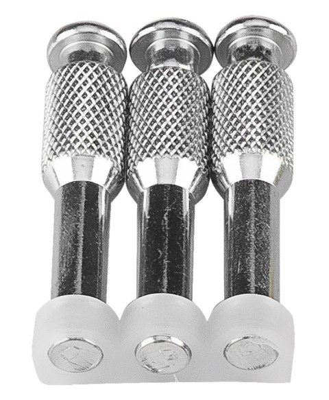 Szczotki druciane tarczowe, drut karbowany, mosiądzowany, 25, 38, 50, 63, 75 mm, 5 szt.