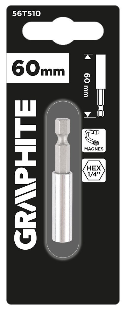 Uchwyt magnetyczny 60 mm, 1/4" Hex