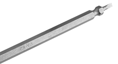 Zestaw długich bitów dwustronnych: SL3 /5/7, PH1 /2 /2 /3, PZ1/2/3 x 150 mm, 10 szt.