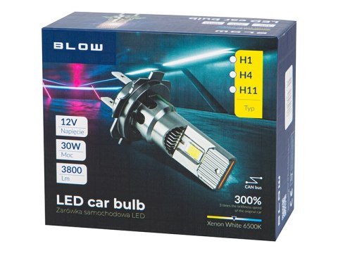 23-382# Żarówka samochodowa h4 led 12v/30w