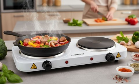 EKH014W Esperanza kuchenka elektryczna yellowstone biała