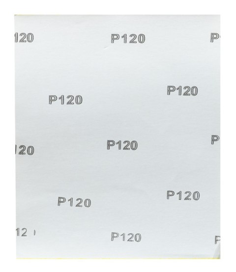 Papier ścierny żółty 230 x 280 mm, P120