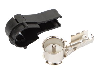 96-773# Wtyk antenowy samochodowy blaupunkt kątowy/kabel