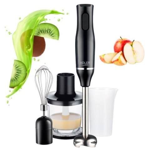 AD 4620 black Blender ręczny-|zestaw | pojemnik 500ml | pojemnik z miarką: 700ml