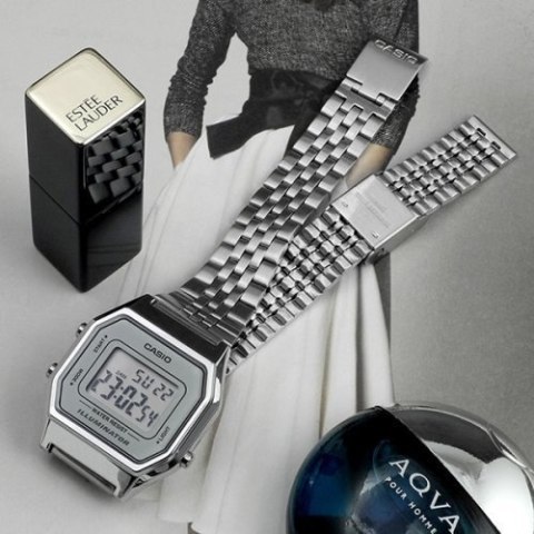 Casio ZEGAREK DAMSKI CASIO LA680WA-7 (zd631b) + BOX