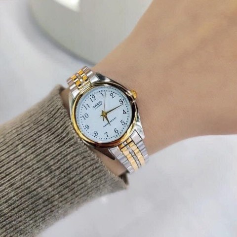 Casio ZEGAREK DAMSKI CASIO LTP-1129G-7B (zd602b) + BOX