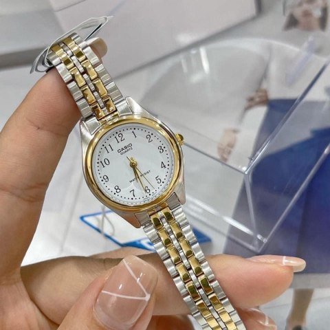 Casio ZEGAREK DAMSKI CASIO LTP-1129G-7B (zd602b) + BOX