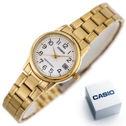 Casio ZEGAREK DAMSKI CASIO LTP-V002G-7B2UDF (zd587g) + BOX