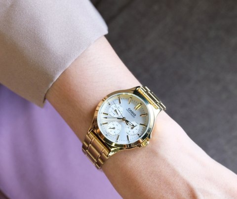 Casio ZEGAREK DAMSKI CASIO LTP-V300G-7A (zd566b) + BOX