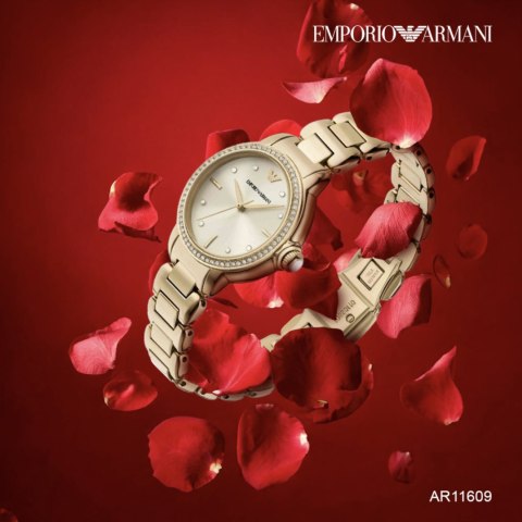 Emporio Armani ZEGAREK DAMSKI EMPORIO ARMANI MIA AR11609 (zi545a)