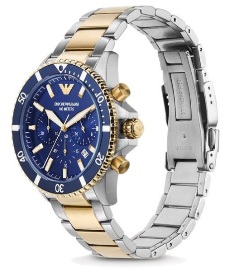 Emporio Armani ZEGAREK MĘSKI EMPORIO ARMANI AR11362 - DIVER (zi027a)