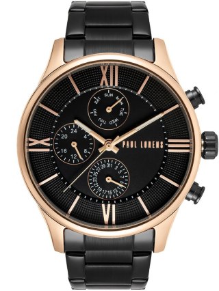 Paul Lorens ZEGAREK MĘSKI PAUL LORENS - PL11652B6-1A4 (zg356c) + BOX