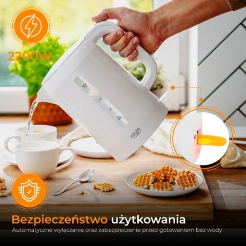 AD 1386 Czajnik elektryczny 2,2 l ? biały