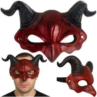Maska demon/diabeł Ruhhy 26123