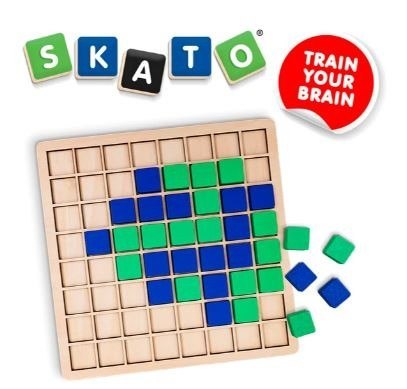 Gra skato drewniana
