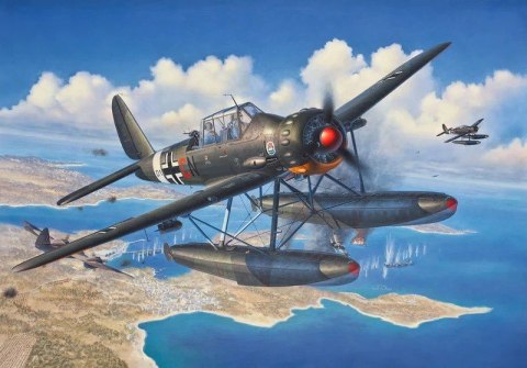 Model plastikowy samolot arado ar 196a-3 seaplane 1/32