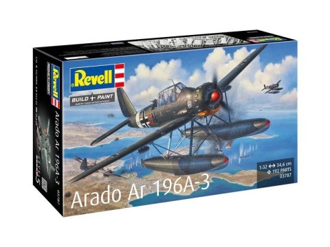 Model plastikowy samolot arado ar 196a-3 seaplane 1/32