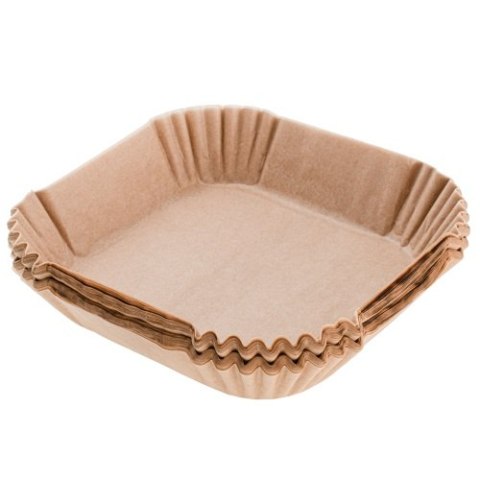 AD 6731 Papierowe wkłady do frytkownicy - 16 cm| 100 szt. | do 240°c | biodegradowalne