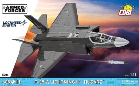 Klocki f-35a lightning ii 605 elementów