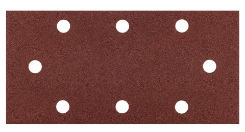 Papiery ścierne na rzep 93 x 185 mm, P150, 5 szt., z 8 otworami