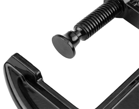 Ścisk stolarski (śrubowy), typ C (G), 100 mm (4"), żeliwny, waga 567g