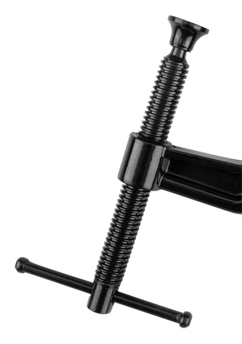 Ścisk stolarski (śrubowy), typ C (G), 75 mm (3"), żeliwny, waga 485g