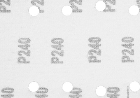 Papier ścierny na rzep 115 x 230 mm, P240, 5 szt., z 10 otworami