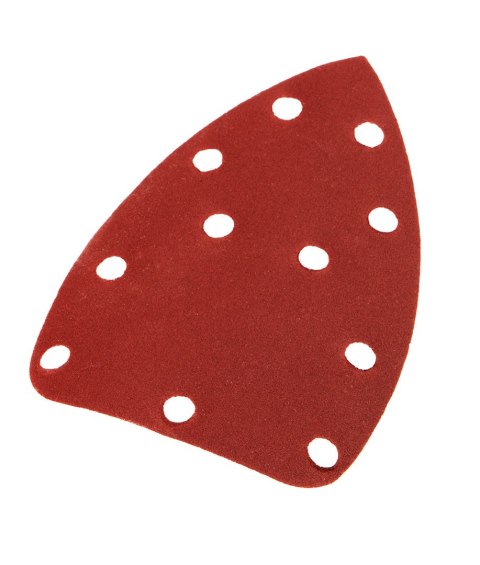 Papiery ścierne na rzep, żelazko 80 x 140 mm, P240, 5 szt., z 11 otworami do 59G336