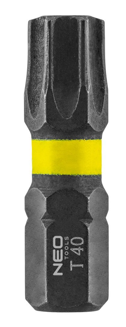 Bity udarowe TX10/15/20/25/30/40 x 25 mm, 6 szt.