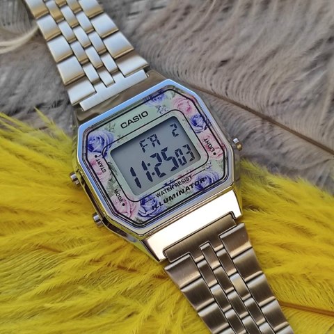 Casio ZEGAREK DAMSKI CASIO LA680WA-2C (zd631i) + BOX