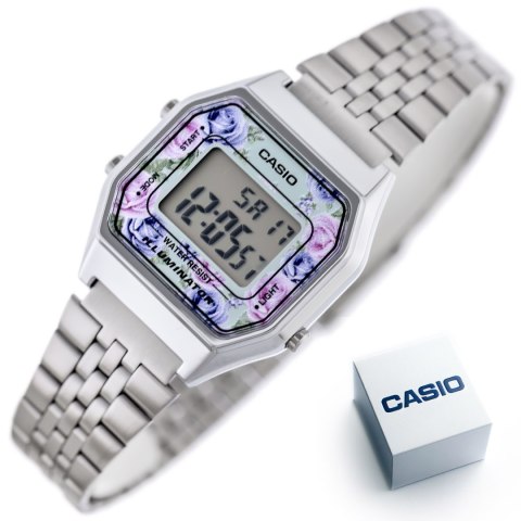 Casio ZEGAREK DAMSKI CASIO LA680WA-2C (zd631i) + BOX