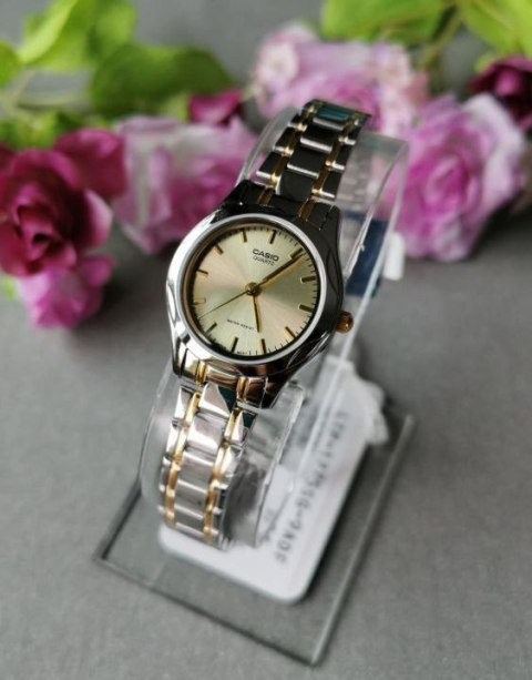 Casio ZEGAREK DAMSKI CASIO LTP-1275SG-9A (zd580b) + BOX