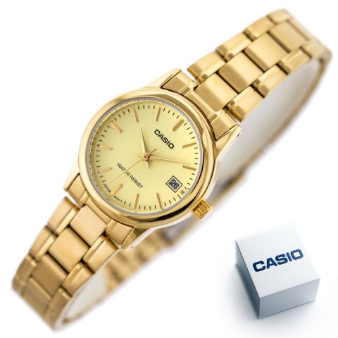 Casio ZEGAREK DAMSKI CASIO LTP-V002G-9A (zd587h) + BOX