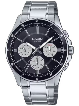 Casio ZEGAREK MĘSKI CASIO MTP-1374D-1A3 (zd063i) + BOX