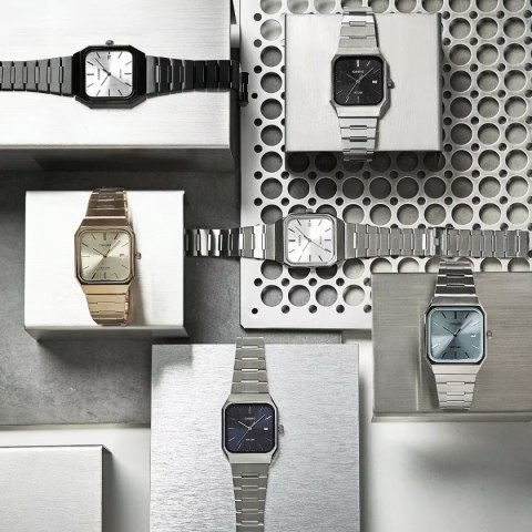 Casio ZEGAREK MĘSKI CASIO MTP-B185D-2A2 + BOX