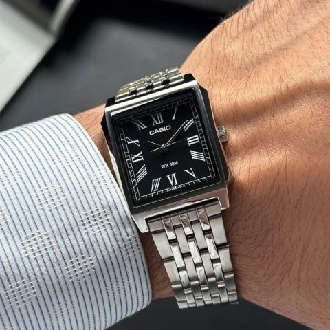 Casio ZEGAREK MĘSKI CASIO MTP-B190D-1B + BOX