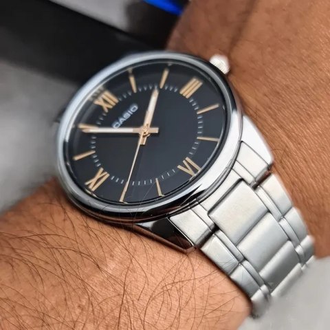 Casio ZEGAREK MĘSKI CASIO MTP-V005D-1B5 + BOX