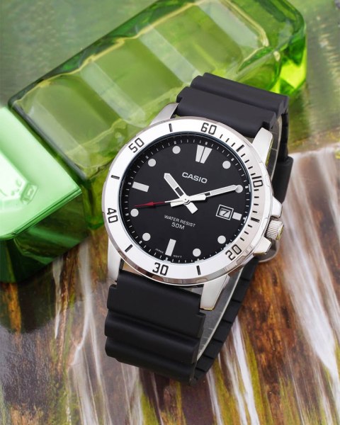 Casio ZEGAREK MĘSKI CASIO MTP-VD01-1E (zd169g) + BOX