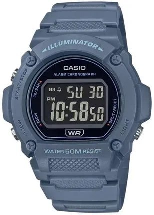 Casio ZEGAREK MĘSKI CASIO W-219HC-2BVDF + BOX