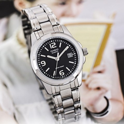 Casio Zegarek Damski Casio LTP-1215A-1ADF + BOX