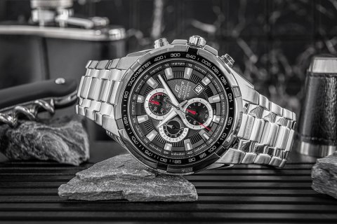 Casio Zegarek Męski Casio EF-539D-1AVEF + BOX