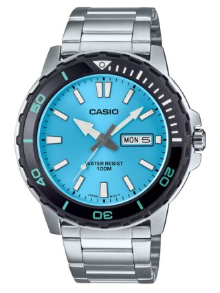 Casio Zegarek Męski Casio MTD-125D-2A3 + BOX WR100
