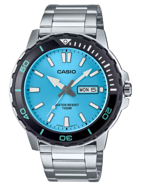 Casio Zegarek Męski Casio MTD-125D-2A3 + BOX WR100