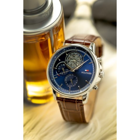 Tommy Hilfiger ZEGAREK MĘSKI TOMMY HILFIGER 1710629 Steward Open Heart + BOX