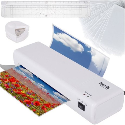 Laminator A4- zestaw 4w1 Izoxis 25417
