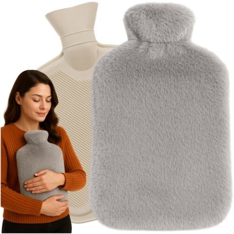 Termofor gumowy w pokrowcu 3,5L Ruhhy 26384