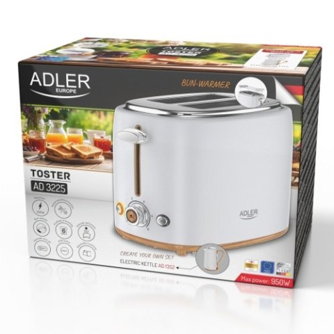 AD 3225 Toster z rusztem do bułek